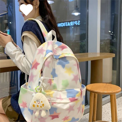 High-Capacity Sweet Backpack For High School Girls