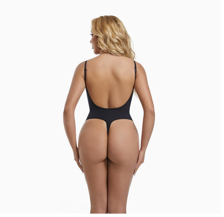 Seamless Body-shaping Corsets Belly Contracting Hip Lifting Large Size T-back