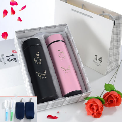 Creative Vacuum Stainless Steel Cup Portable