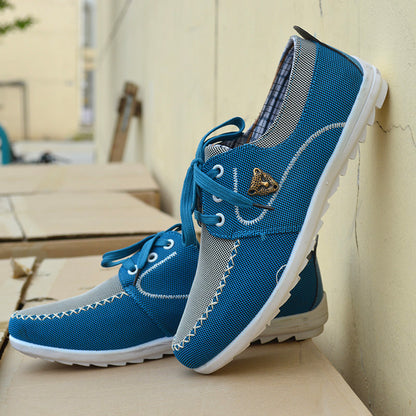 Men's casual canvas shoes Korean version of the trend of students large size canvas shoes