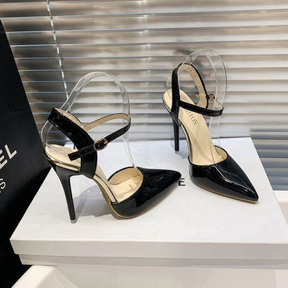 European And American Ankle-strap Buckle Sandals Women