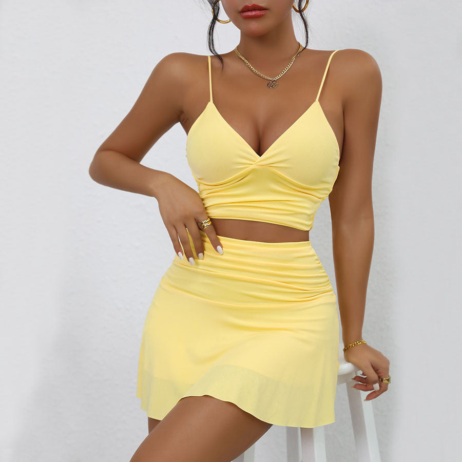 Backless Camisole High-end Suit Women's Summer