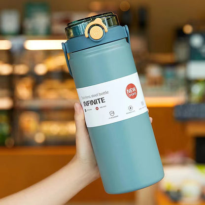 Large Capacity Stainless Steel Handle Cup