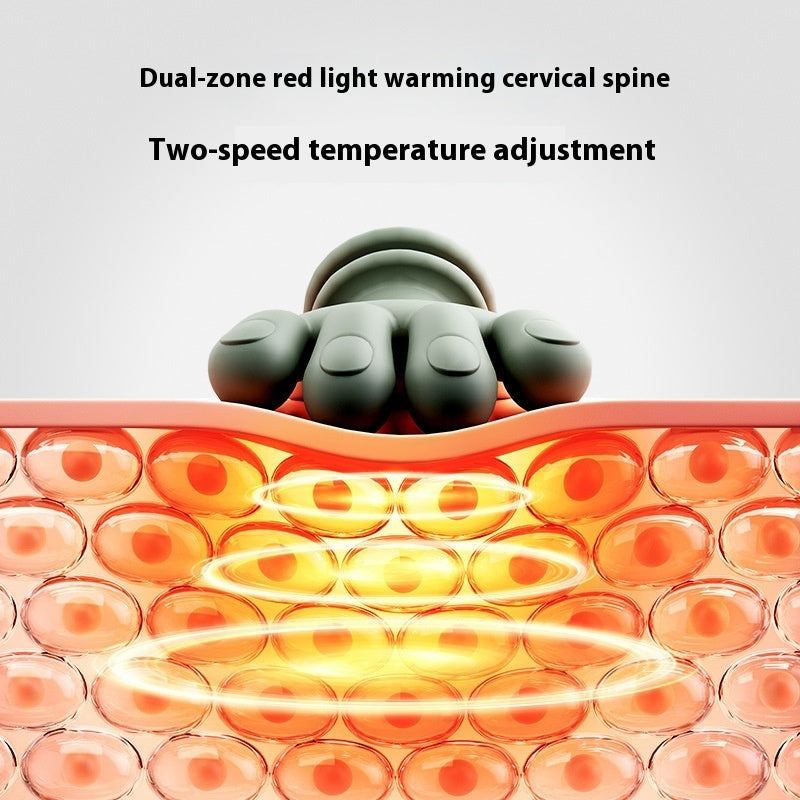 Electric Neck And Shoulder Muscle Massager Wireless Shoulder And Back Kneading Massage Shawl Neck Masajeador Relax Pain Relief