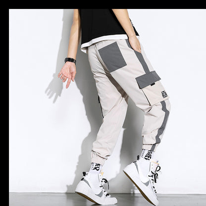 Loose Cropped Harem Pants Ankle-banded Versatile I Casual Pants