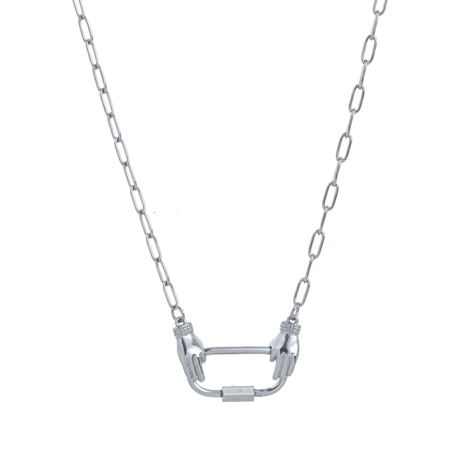 Stainless Steel DIY Vacuum Plating 18K Gold Color Protection Necklace