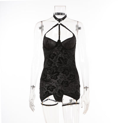 Lace Halter Spaghetti Straps Body-shaping Corsets Women
