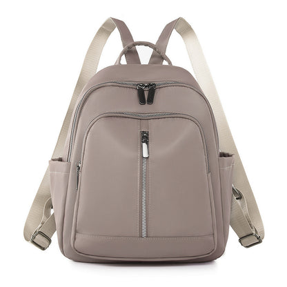 Casual Women's Nylon Backpack Simple Versatile Large Capacity