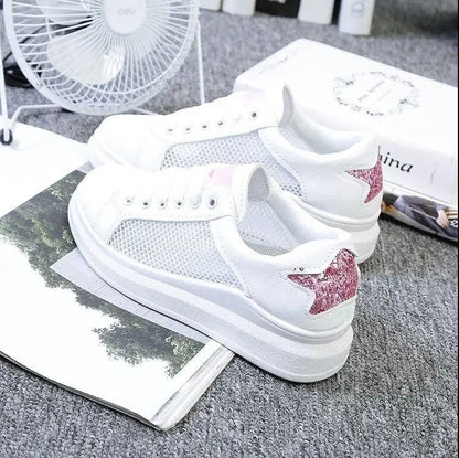 Women's Casual Mesh Surface Sports Single Shoes