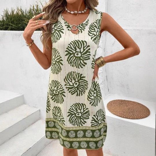 Summer Fashion Womens Casual Short Dress