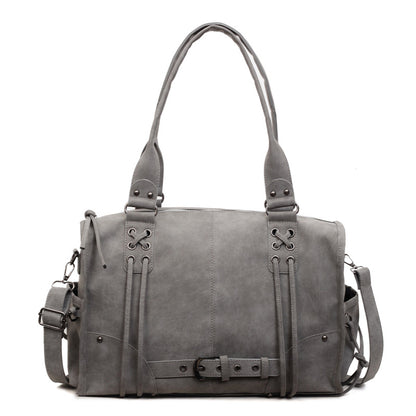 Korean-style Vintage Tote Shoulder Bag