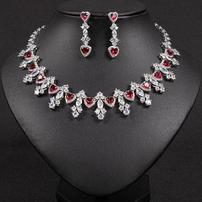 Fashionable Personalized And Creative Necklace And Earrings For Women