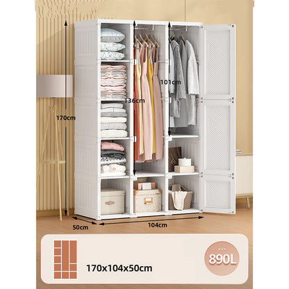 Durable Installation Free Wardrobe Thickening