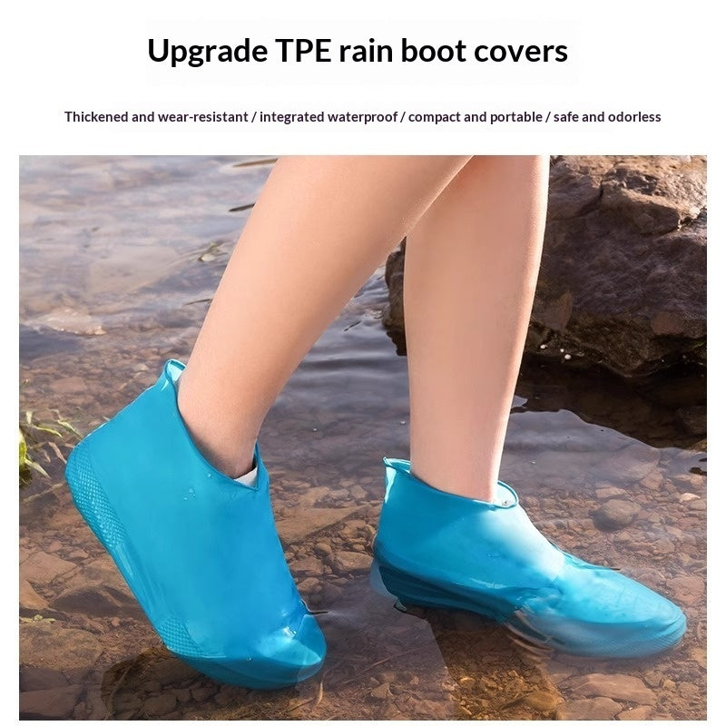 Outdoor Hiking Rain-Proof Shoe Covers Latex