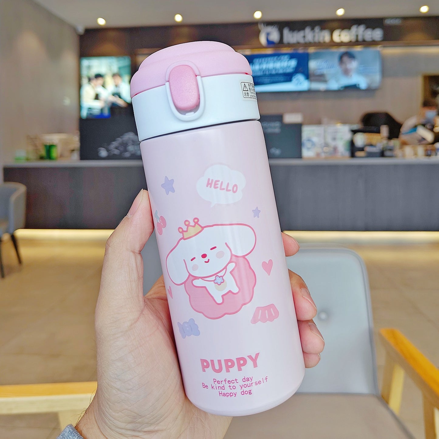 New Mori Style Portable Stainless Steel Water Cup