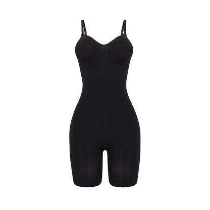 Seamless Sports Man Fat Burning Corset Waist Adjustable Shoulder Strap Body-shaping Corsets