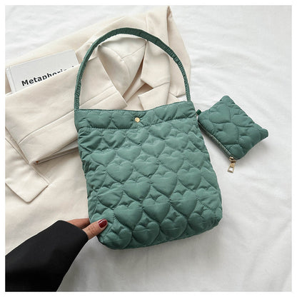 Stylish High-capacity Tote Crossbody Bag