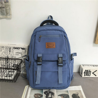 Korean Version Of Large-capacity Junior High School High College Students Shoulder Bag