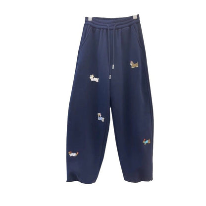 Loose Casual Straight-leg Pants For Women