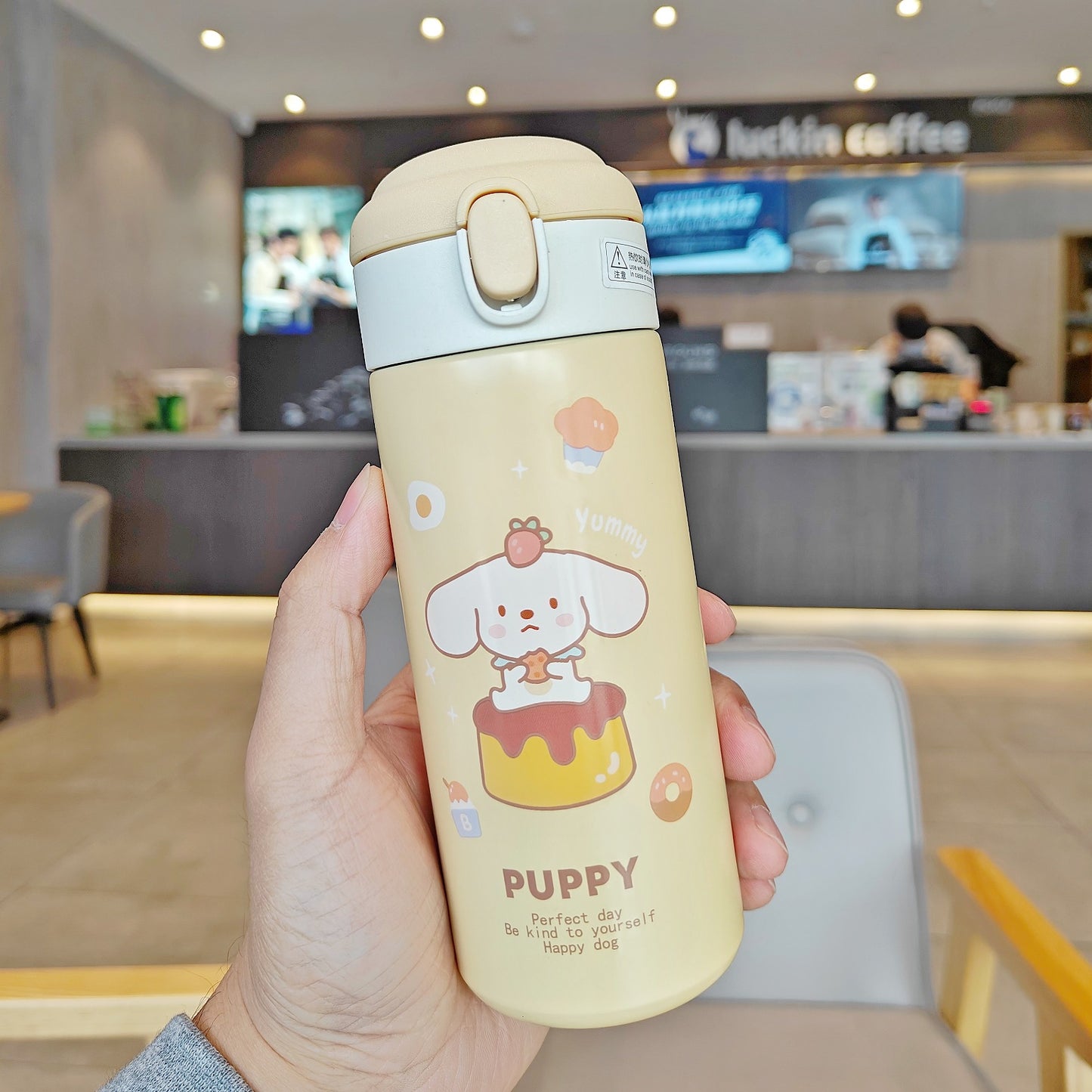 New Mori Style Portable Stainless Steel Water Cup