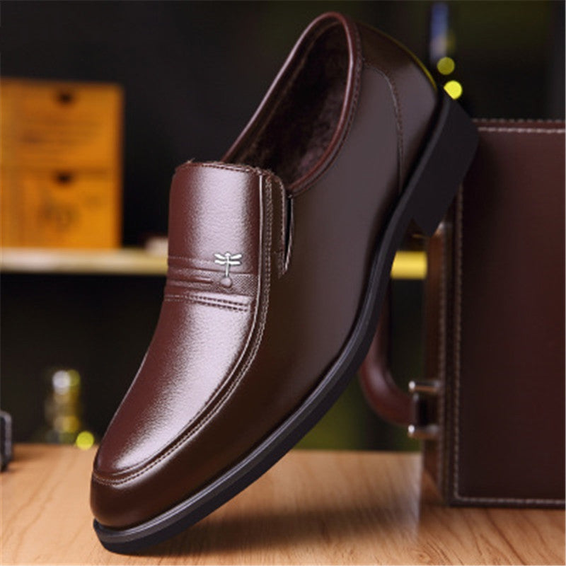 Men's Dragonfly Business Casual Leather Shoes