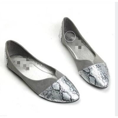New Shallow Mouth All-Match Women's Shoes Classic Black Flat Shoes