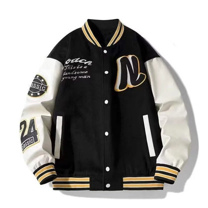Men's All-Match Hong Kong-Style Trendy Loose Jacket