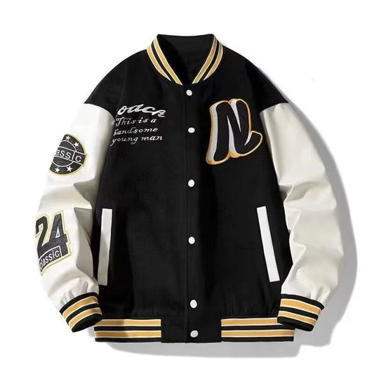 Men's All-Match Hong Kong-Style Trendy Loose Jacket