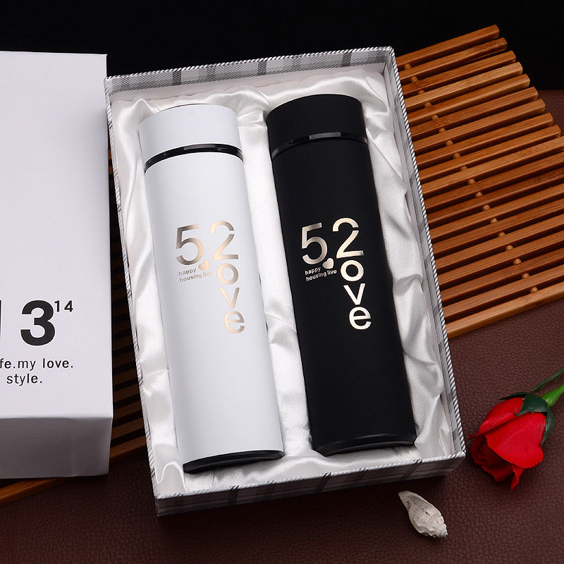 Creative Vacuum Stainless Steel Cup Portable