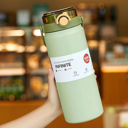 Large Capacity Stainless Steel Handle Cup