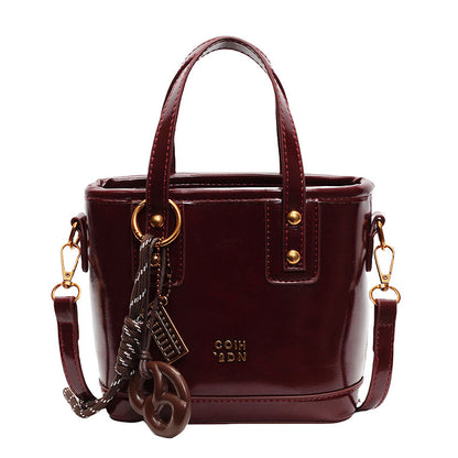 Womens New Autumn Winter Crossbody Bucket Bag