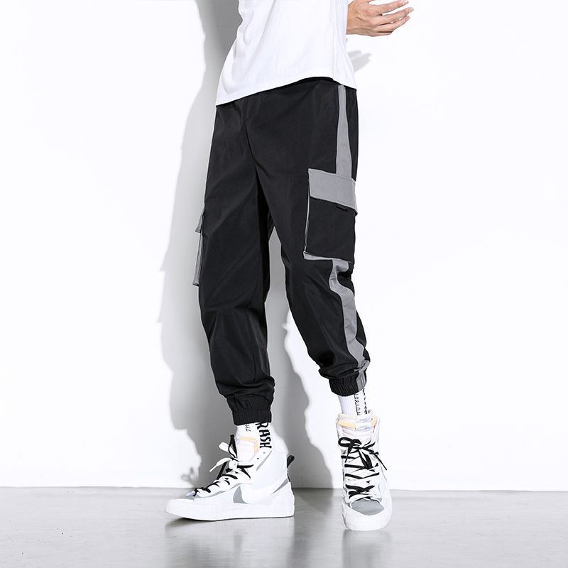 Loose Cropped Harem Pants Ankle-banded Versatile I Casual Pants