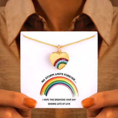 Light Luxury Niche Design Sense All-match Love Pendant Collarbone Chain