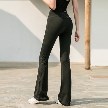 Dance Slim Sports Fitness Flared Yoga Pants