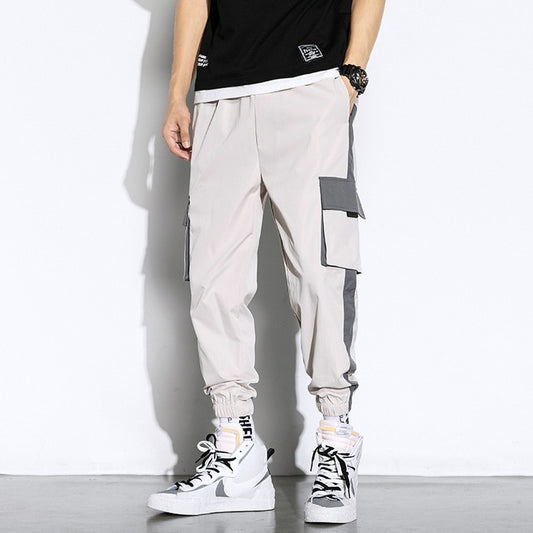 Loose Cropped Harem Pants Ankle-banded Versatile I Casual Pants