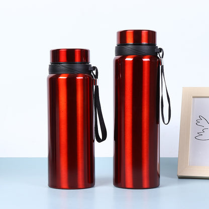 304 Stainless Steel Vacuum-Insulated Travel Mug Portable Large-Capacity Water Bottle For Outdoor Use