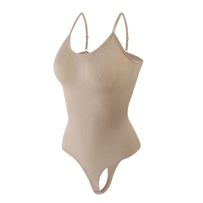 Body-shaping Corsets T-back Plus Size Hip-lift And Belly Shaping Corset Sling Body Backless Seamless