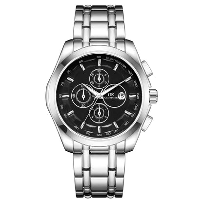 New Luminous Hands Alloy Mens Quartz Watch