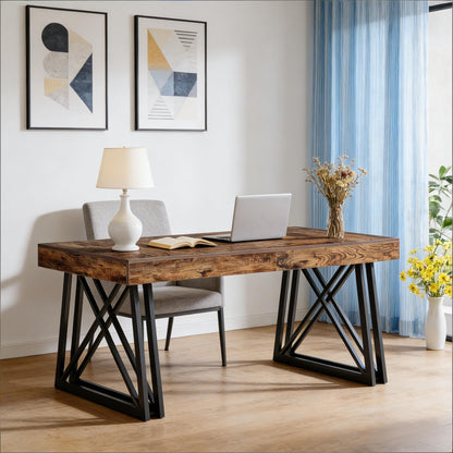 Vintage Executive Desk,Computer Desk,Office Desk Only Table