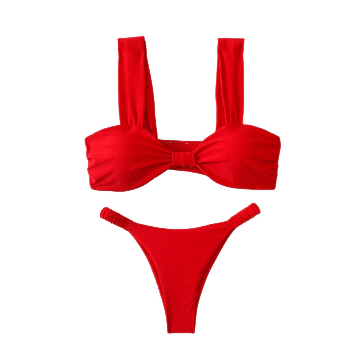 Women's Solid Color Sexy Bikini Set