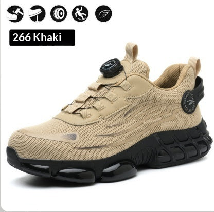 Men's Fashion Lazybones Lace-free Protective Shoes