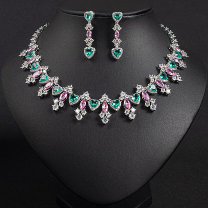 Fashionable Personalized And Creative Necklace And Earrings For Women