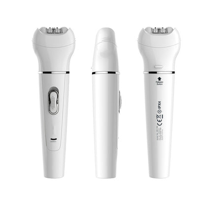 5 in 1 Multi-Functional Portable Face and body Skin Care Electric Massager Scrubber with Facial Latex Brush