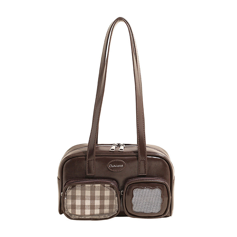 High-Capacity Versatile Korean-Style Ribbon Shoulder Bag For Women