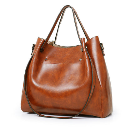 Womens New Retro Four-Piece Set Of Mother-and-Child Bags