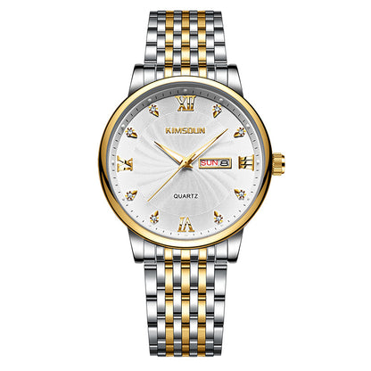 Calendar Waterproof Quartz Watch For Men