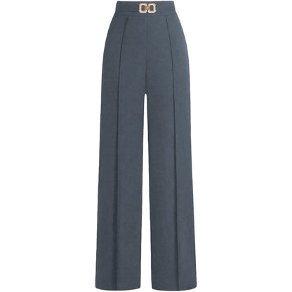 Summer High-Waisted Professional Slimming Drapey Versatile Trousers