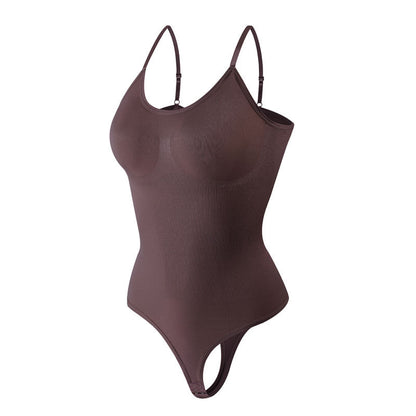 Body-shaping Corsets T-back Plus Size Hip-lift And Belly Shaping Corset Sling Body Backless Seamless
