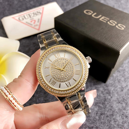 Sleek, Sophisticated Watch With A Large Dial A Niche Art Piece For Women