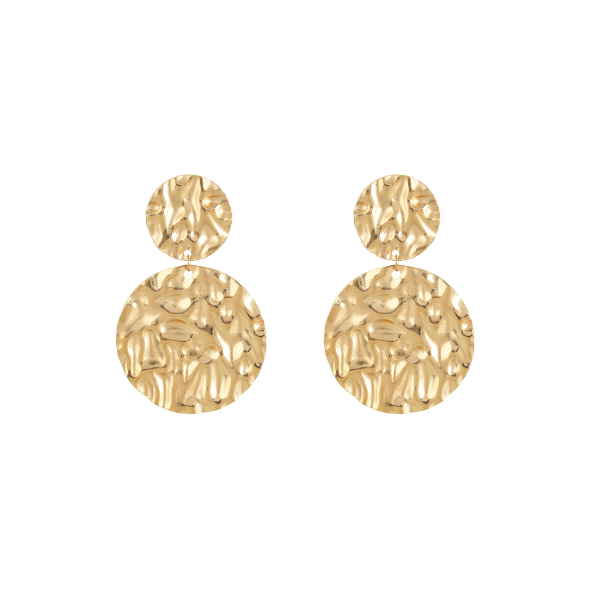 European And American Popular Exaggerated Fashion Stud Earrings, Retro Luxury Design, Simple High-Grade Jewelry For Women